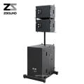 ZSOUND wholesale professional passive line array speakers good quality stereo power audio